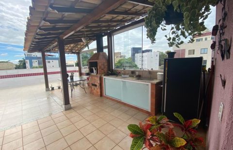 Cobertura 4 quartos, 2 vagas – União