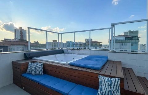 Cobertura 2 quartos, 2 vagas – Sagrada Família