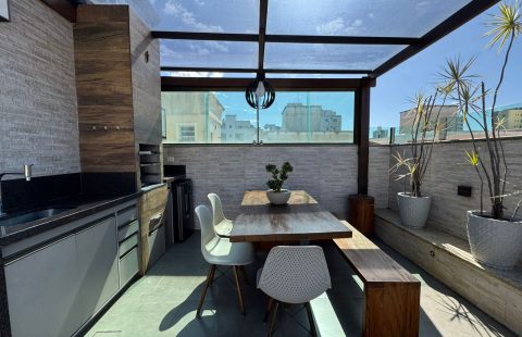 Cobertura 3 quartos, 2 vagas – Graça