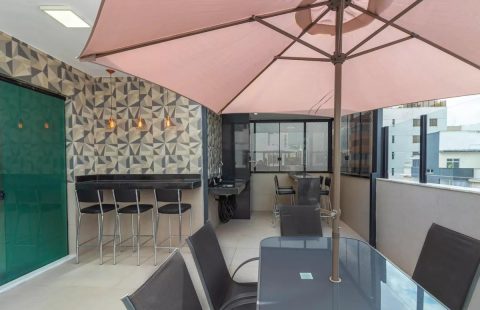 Cobertura 4 quartos, 4 vagas – União