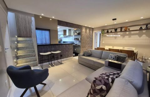 Cobertura 3 quartos, 3 vagas – União