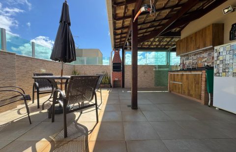 Cobertura 3 quartos, 2 vagas – Sagrada Família